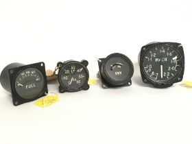 Gauges from planes such as the Vickers Varsity, Su