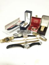 A collection of various watches including Seiko, C