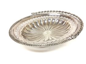 A Walker Hall silver plate basket. 30cmx25cm. Postage B