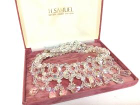 Crystal Aurora necklace & earrings , postage categ