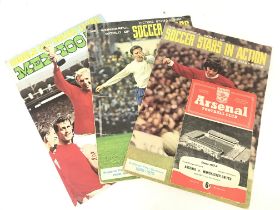 Vintage Arsenal 1957-58 programme and complete Soc