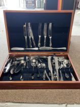 A canteen of Osbourne Silversmiths cutlerY. NO RESERVE