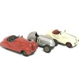 Vintage Schuco model cars including Akustico 2002,