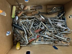 A collection of vintage corkscrews. NO RESERVE