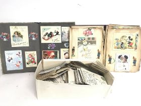 A box of post & greeting cards, postage category C. NO RESERVE