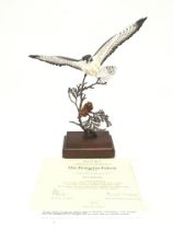 Danbury Mint The Peregrine Falcon figurine. 29cm t