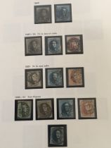 Two well presented albums of Belgium stamps including 1849 stamps (2)