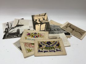 A large collection of various postcards. (D) (3 boxes).