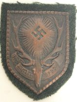 German hunting association badge. Postage category A