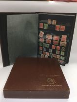 A collection of six albums of mainly mint Australian postage stamps and first day covers. Shipping