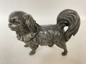 WITHDRAWN - A pewter dog