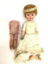 Chiltern doll & a Heubach canvas body. Postage cat C- NO RESERVE