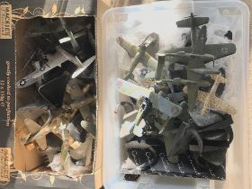 A large collection of Atlas models of various WW2