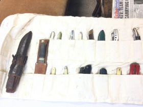 Pen knives (one knife removed due to illegal reasons)