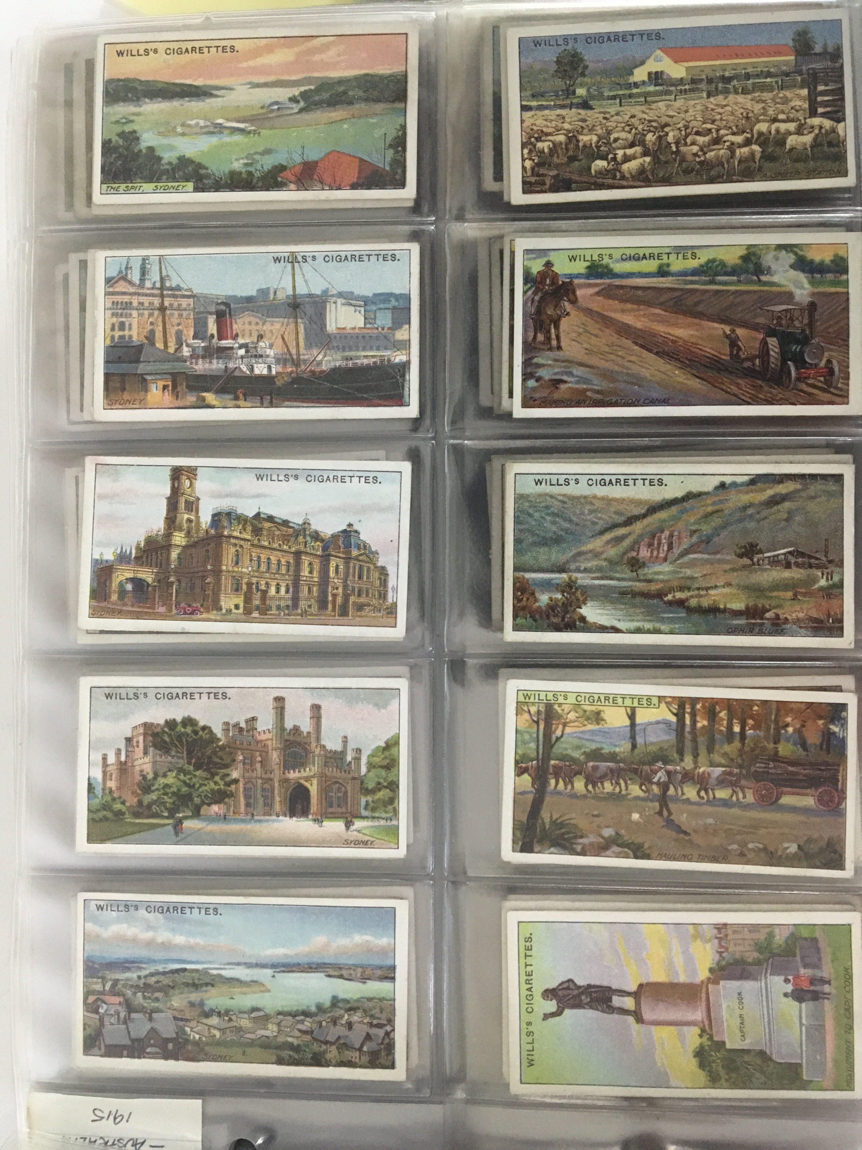 An album containing Well presented sets of cigarette cards predominantly Wills including early - Image 2 of 2