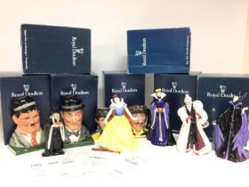 A collection of mostly boxed Royal Doulton porcela