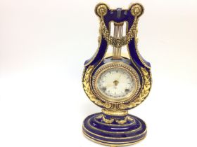 A replica Marie-Antoinette clock from the Victoria