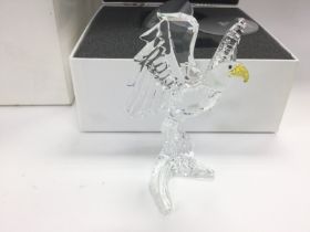 A boxed Swarovski figure of an eagle. Shipping category D.- NO RESERVE