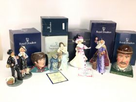 Royal Doulton figures including Lily HN3626, The S