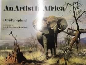 Two Books David Shepherd An Artist in Africa forwa