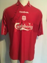 Kenny Dalglish Signed Liverpool Football Shirt: 20