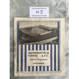 1934 FA Cup Semi Final Football Programme: Aston V