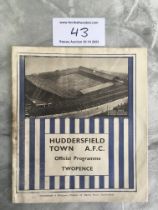 1934 FA Cup Semi Final Football Programme: Aston V