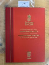 2023 Hardback FA Cup Final Football Programme: Man