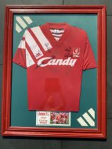 Liverpool 1992 FA Cup Winners Signed Framed Footba