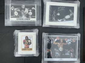 Boxing Signed Framed Photos: Still in the wrappers