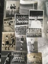 Early 1960s Football Press Photos: Mixed sizes but