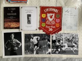 Liverpool Signed Football Memorabilia: 1976 pennan