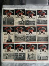 48/49 Manchester United Home Football Programmes: