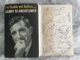 Danny Blanchflower Squad Signed Tottenham Autobiog