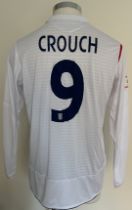 England 2006 Match Worn Football Shirt: Number 9 C