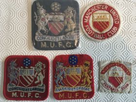 Manchester United Football Shirt + Blazer Badges: