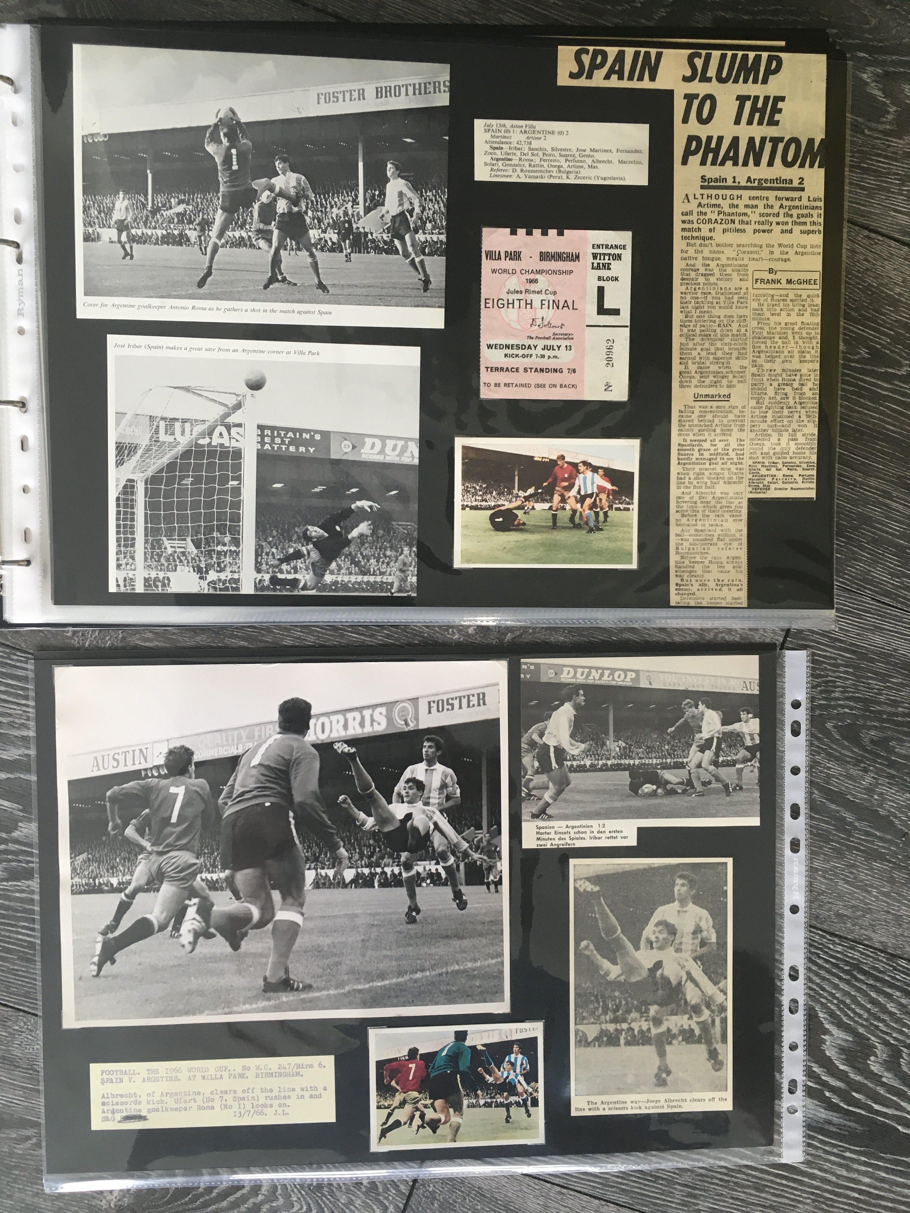 LOT OF THE DAY 1966 World Cup Football Memorabilia - Image 5 of 7