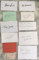 Manchester United 1963 FA Cup Winners Signed Cards