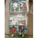 The Sun 3D 1972 Complete Football Card Set: Large