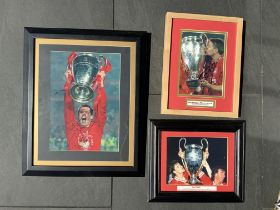 Liverpool Signed Framed Football Photos: Large one