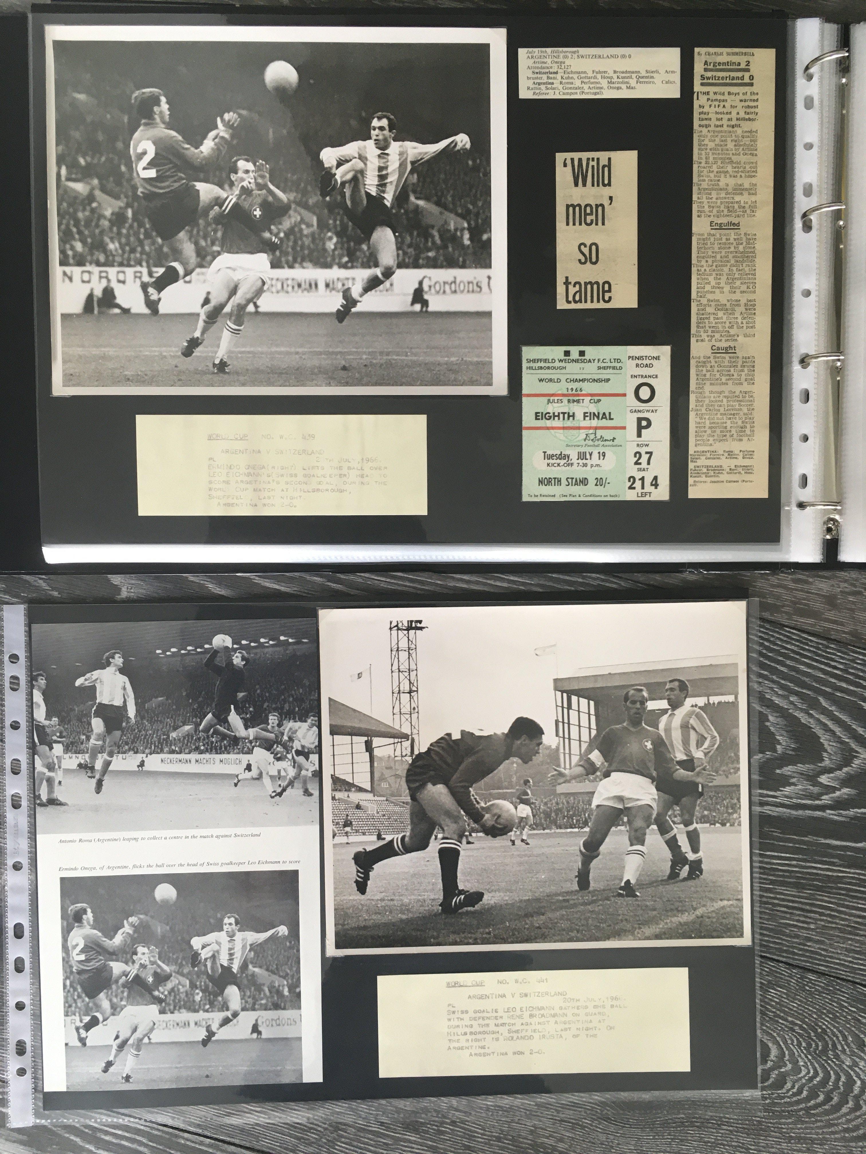 LOT OF THE DAY 1966 World Cup Football Memorabilia - Image 4 of 7