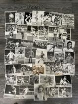 1980s Football Press Photos: All with press stamp/