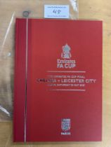 2021 Hardback FA Cup Final Football Programme: Lei