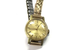 A ladies vintage gold plated Omega circa 1974 with