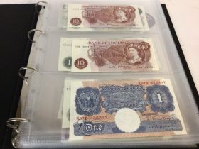 A nice collection of world bank notes including En