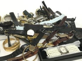 A collection of various watches including Lorus ,