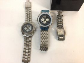 Three reproduction watches. Not seen running. Post