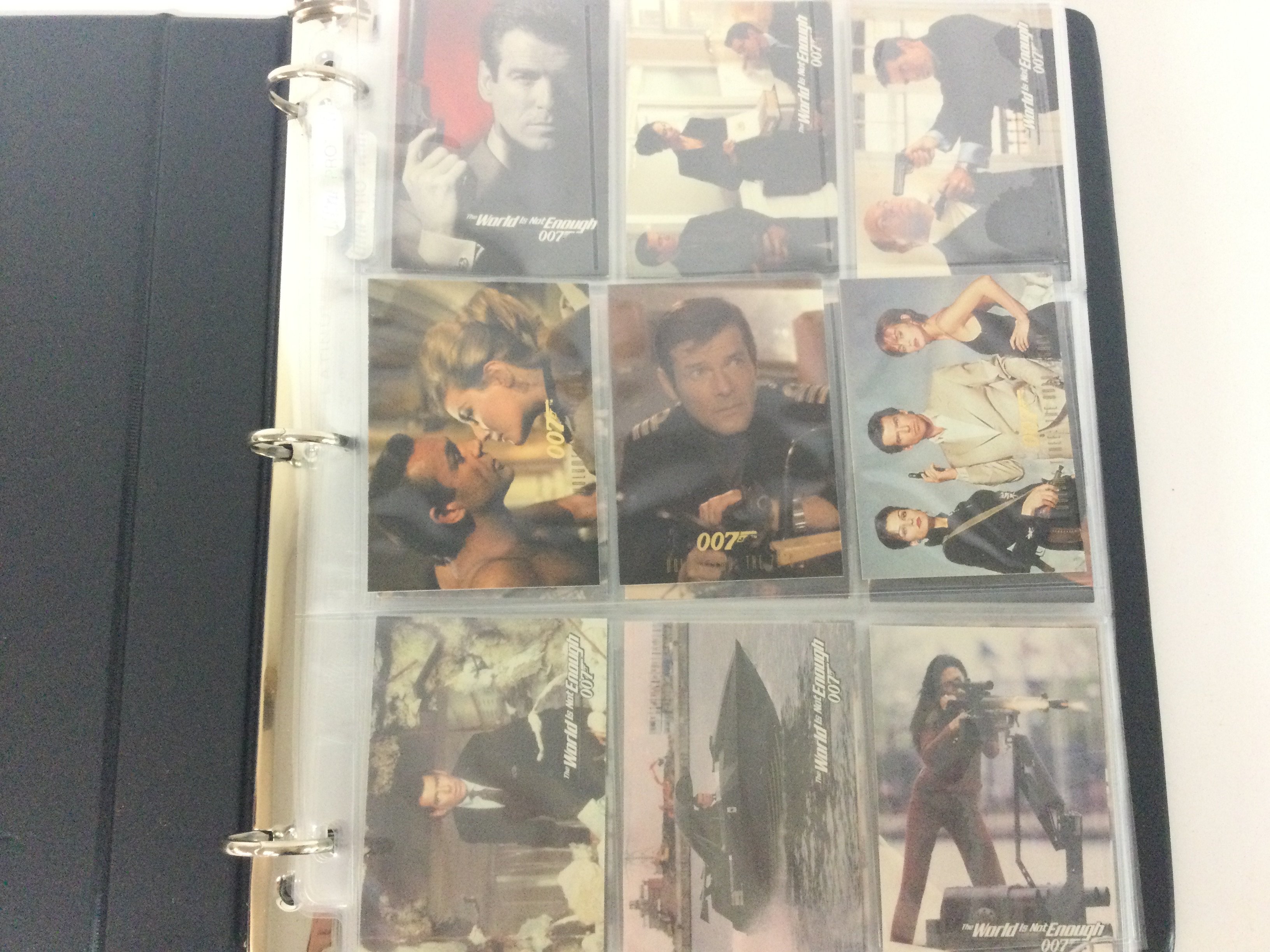 James Bond The World Is Not Enough binder with tra - Image 2 of 8