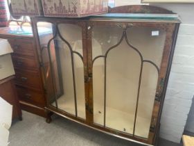 A circa 1920 Chinoiserie display cabinet NO RESERVE