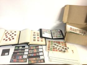 A large collection of stamps including Victorian s